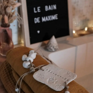 Carte cadeau Bain enveloppé